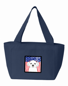 Maltese American Flag Lunch Bag