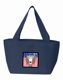 Saluki American Flag Lunch Bag