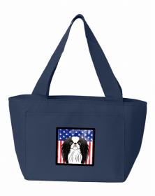 Japanese Chin American Flag Lunch Bag