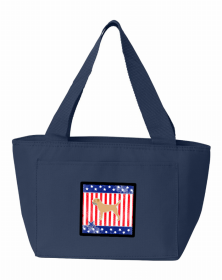 Border Terrier USA Patriotic Lunch Bag