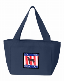 Irish Water Spaniel USA Patriotic Lunch Bag