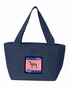 Irish Wolfhound USA Patriotic Lunch Bag