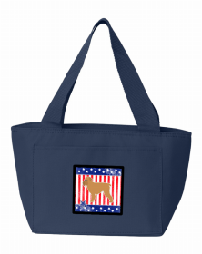 Brussels Griffon USA Patriotic Lunch Bag