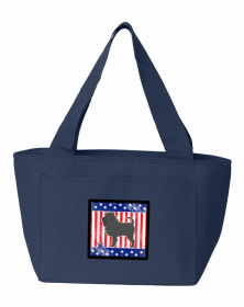 Affenpinscher USA Patriotic Lunch Bag