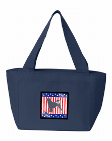 Portuguese Water Dog USA Patriotic Lunch Bag