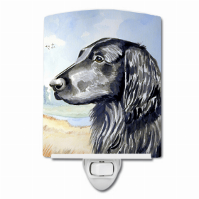 Flat Coated Retriever Ceramic Night Light