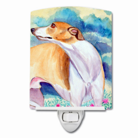 Whippet Ceramic Night Light