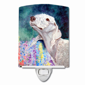 Bedlington Terrier Ceramic Night Light