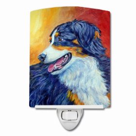 Australian Shepherd Ceramic Night Light