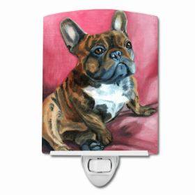 French Bulldog Snuggle Ceramic Night Light