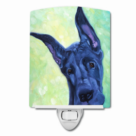 Great Dane - Midnight Puppy Ceramic Night Light