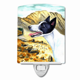 Canaan Dog Ceramic Night Light