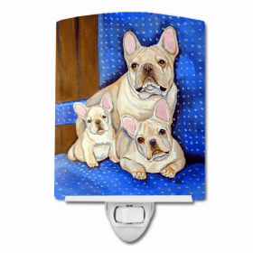 French Bulldog Momma's Love Ceramic Night Light