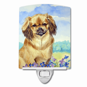 Tibetan Spaniel #2 Ceramic Night Light