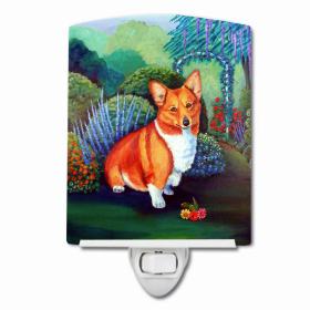 Corgi #1 Ceramic Night Light