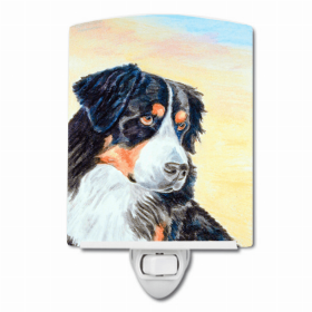 Bernese Mountain Dog Ceramic Night Light