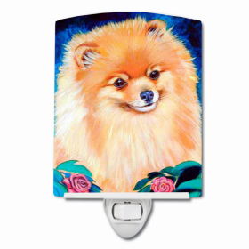 Pomeranian Ceramic Night Light