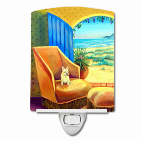 French Bulldog My Chair Ceramic Night Light