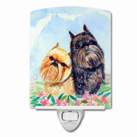 Brussels Griffon #3 Ceramic Night Light