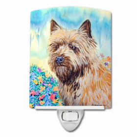 Cairn Terrier Ceramic Night Light