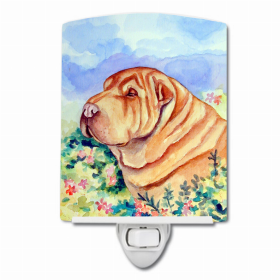 Shar Pei Ceramic Night Light