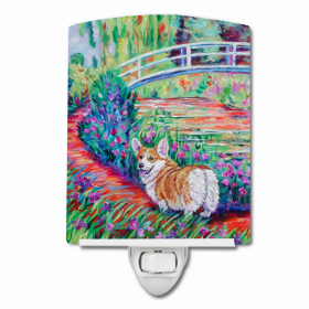 Corgi Footbridge Ceramic Night Light