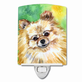 Pomeranian Sissy Ceramic Night Light