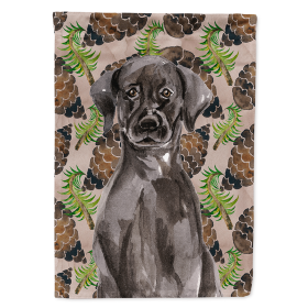 Labrador Retriever - Black - Cones Themed House Flag