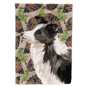 Border Collie Cones Themed House Flag