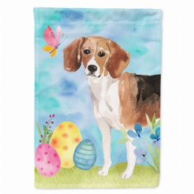 Beagle 1 Easter Eggs Breed Themed Flag Canvas