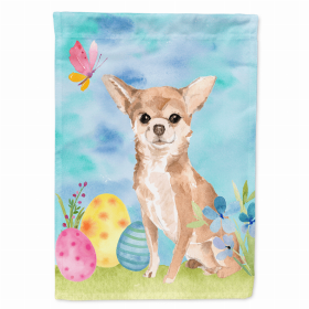 Chihuahua Easter Eggs Breed Themed Flag Canvas