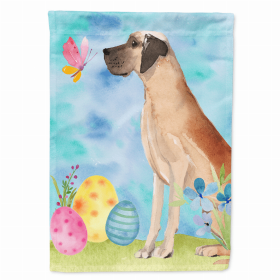 Great Dane Easter Eggs Breed Themed Flag Canvas