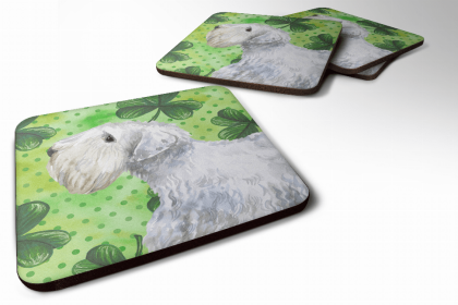 Sealyham Terrier St Patrick's Design Foam Coaster Set of 4