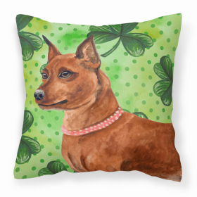 Min Pin St Patrick's Design Fabric Decorative Pillow