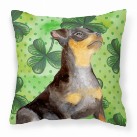 Min Pin #2 St Patrick's Design Fabric Decorative Pillow