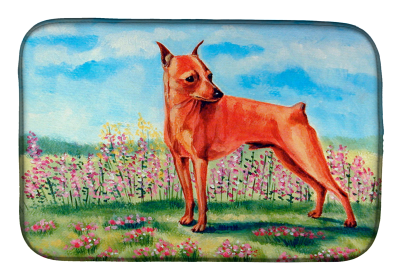 Min Pin Art Dish Drying Mat