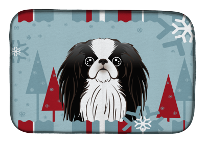 Japanese Chin Winter Holiday Dish Drying Mat