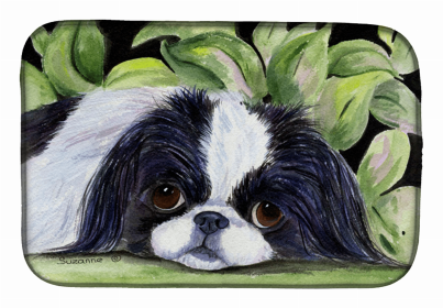 Japanese Chin Head Art Dish Drying Mat