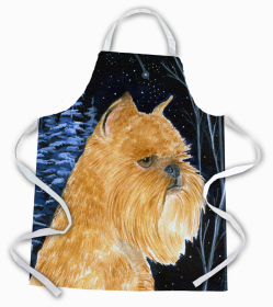 Brussels Griffon Starry Night Apron