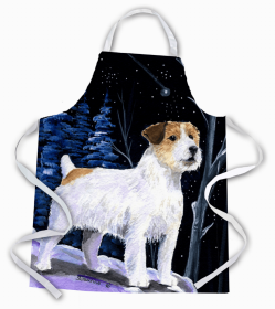 Jack Russell Terrier Starry Night Apron