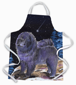 Chow Chow 1 Starry Night Apron