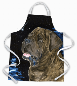 Mastiff 1 Starry Night Apron