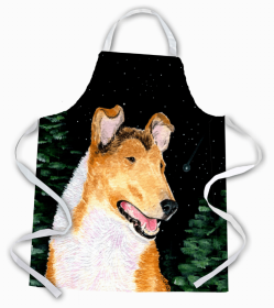 Collie - Smooth Starry Night Apron