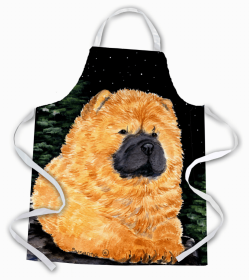 Chow Chow 3 Starry Night Apron