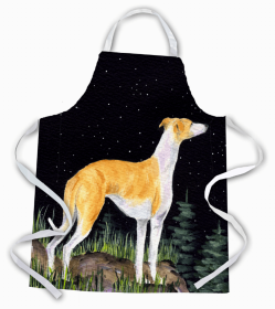 Whippet Starry Night Apron