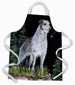 Scottish Deerhound Starry Night Apron