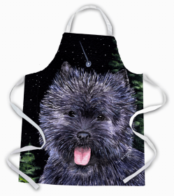 Cairn Terrier Starry Night Apron