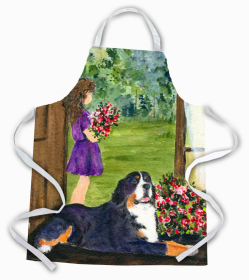 Bernese Mountain Dog 2 Dog Apron