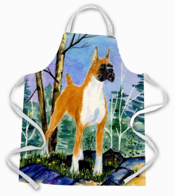 Boxer 3 Dog Apron