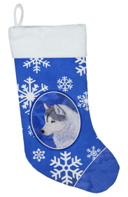 Siberian Husky Holiday Dog Christmas Stocking